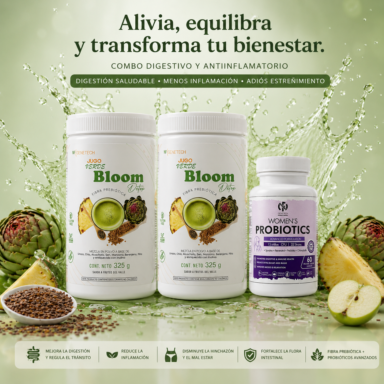 Bloom + probióticos