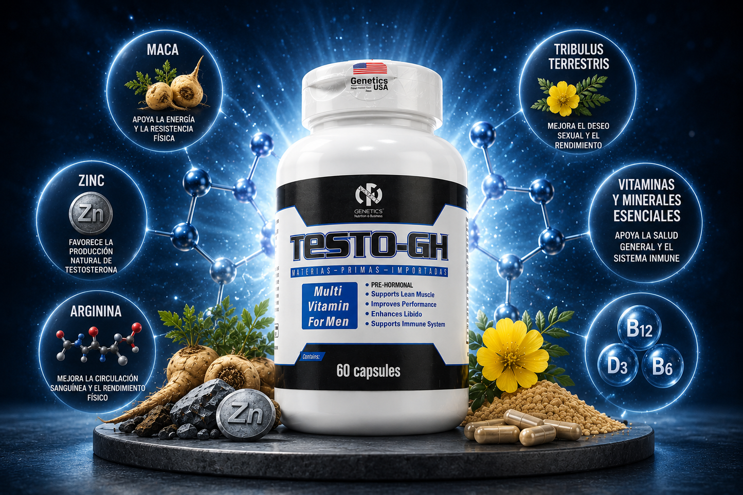 TESTO GH - PRECURSOR DE TESTOSTERONA