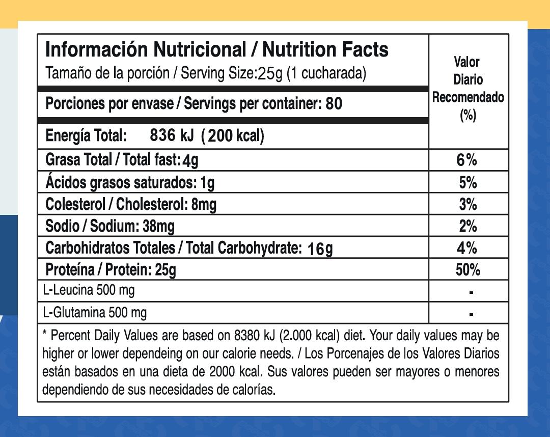 PROTEÍNA MASS GAINER VAINILLA 4.4 lb