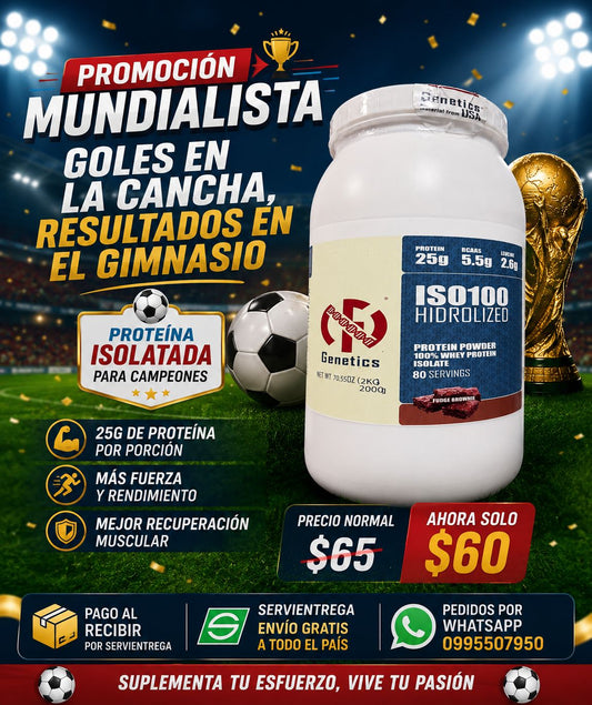 PROTEÍNA ISO100 CHOCOLATE 4.4 lb