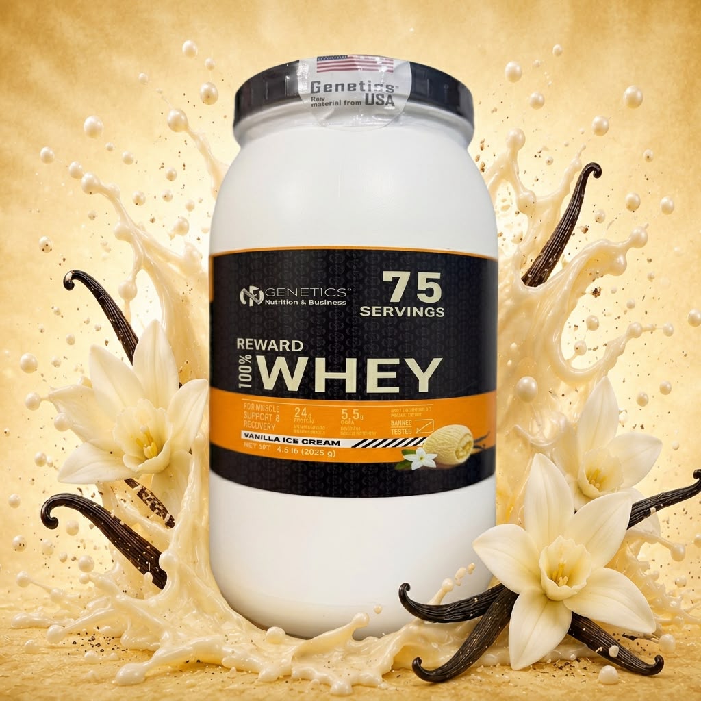 COMBO 100% WHEY VAINILLA + CREATINA MONOHIDRATADA
